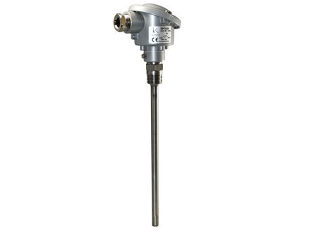 Immersion sensor with DIN head