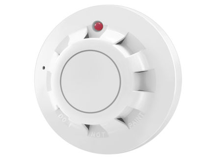 Smoke detector for ceiling mounting